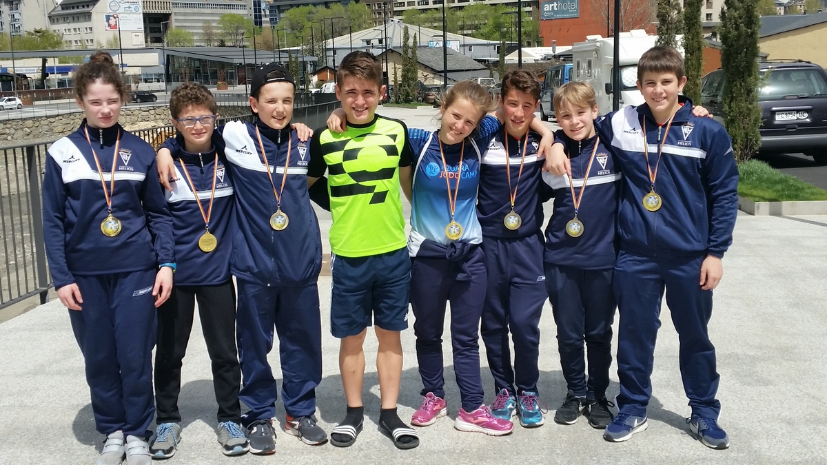 7 medallas para los Navarros en el Torneo de Judo de Andorra 22-04-18